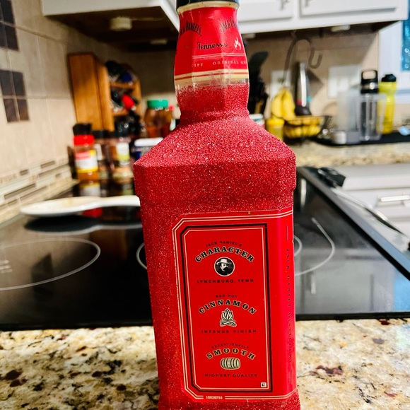 Glittered Jack Daniel’s Fire - Picture 3 of 9
